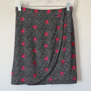 & other stories Nautical Star Print Wrap Mini Skirt Size US 6 4th of July USA